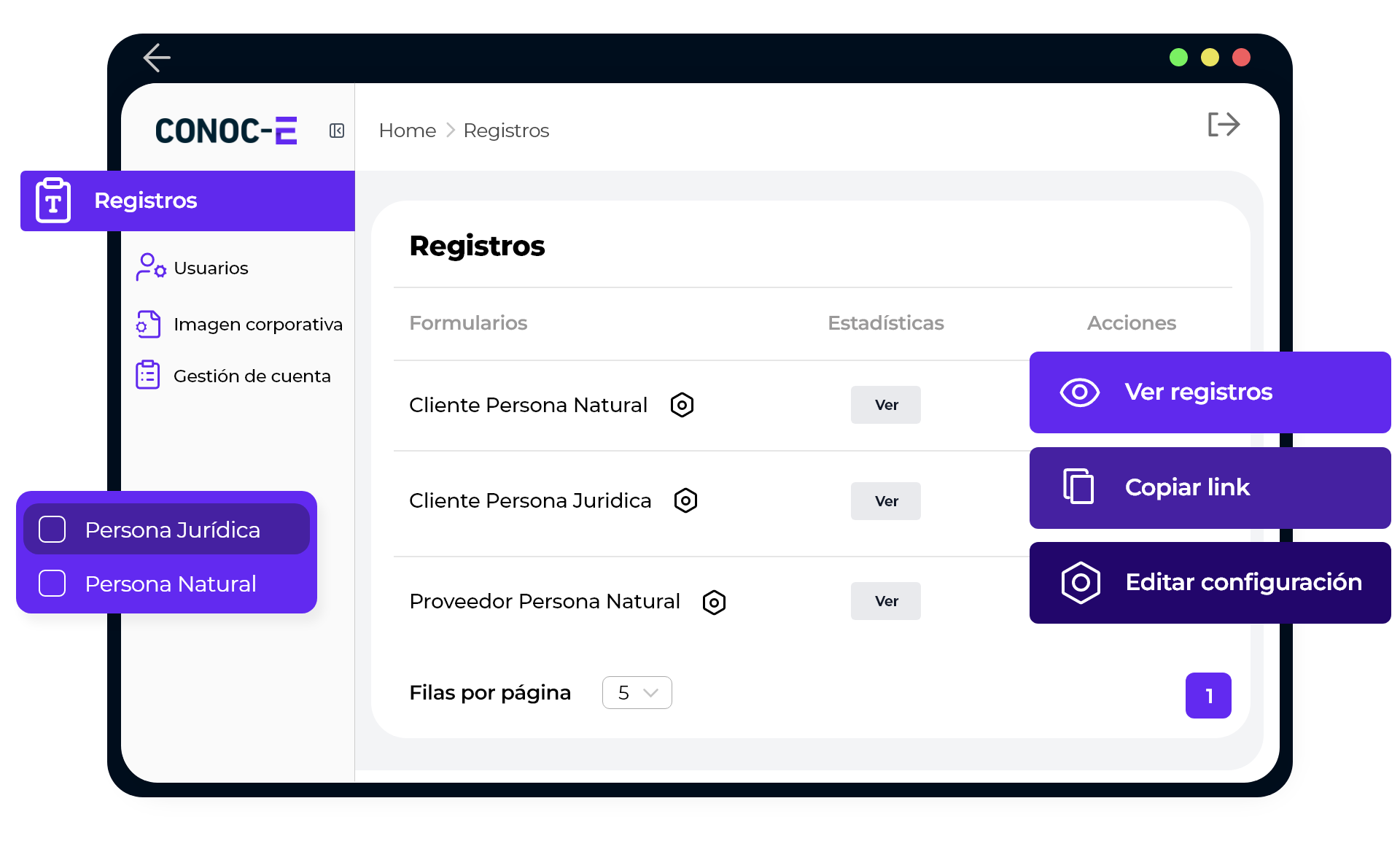 Registros – conoc-e