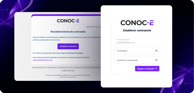 nueva contraseña